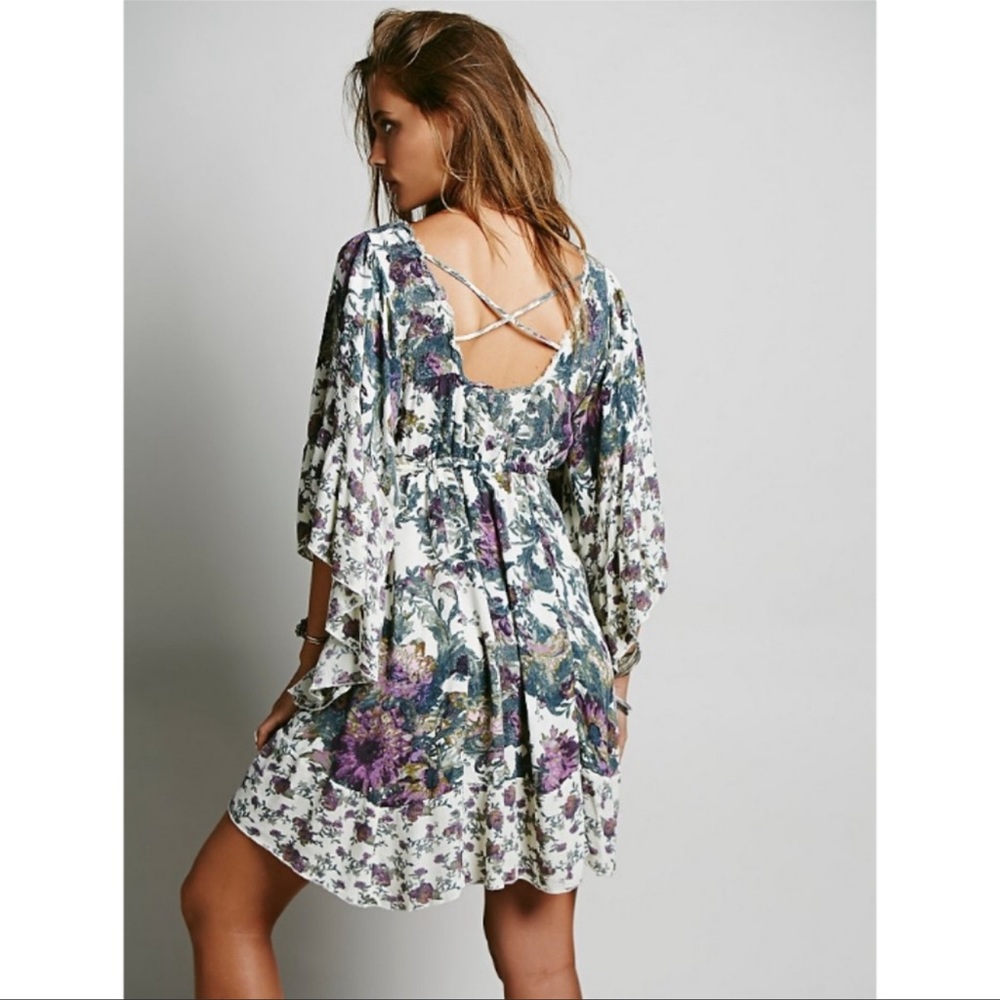 Free People Hearts of Gold dress- Tea combo